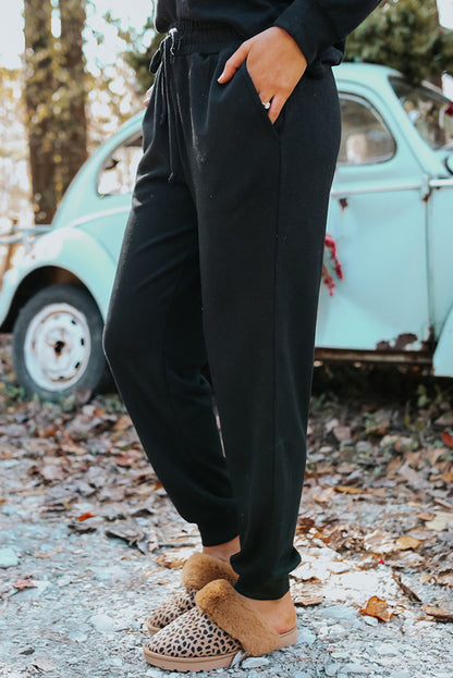 Long Sleeve Pullover & Jogger Pants Lounge Set