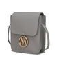 MKF Collection Skylar Messenger Handabag Vegan Leather Womens by Mia K,  colors to choose from