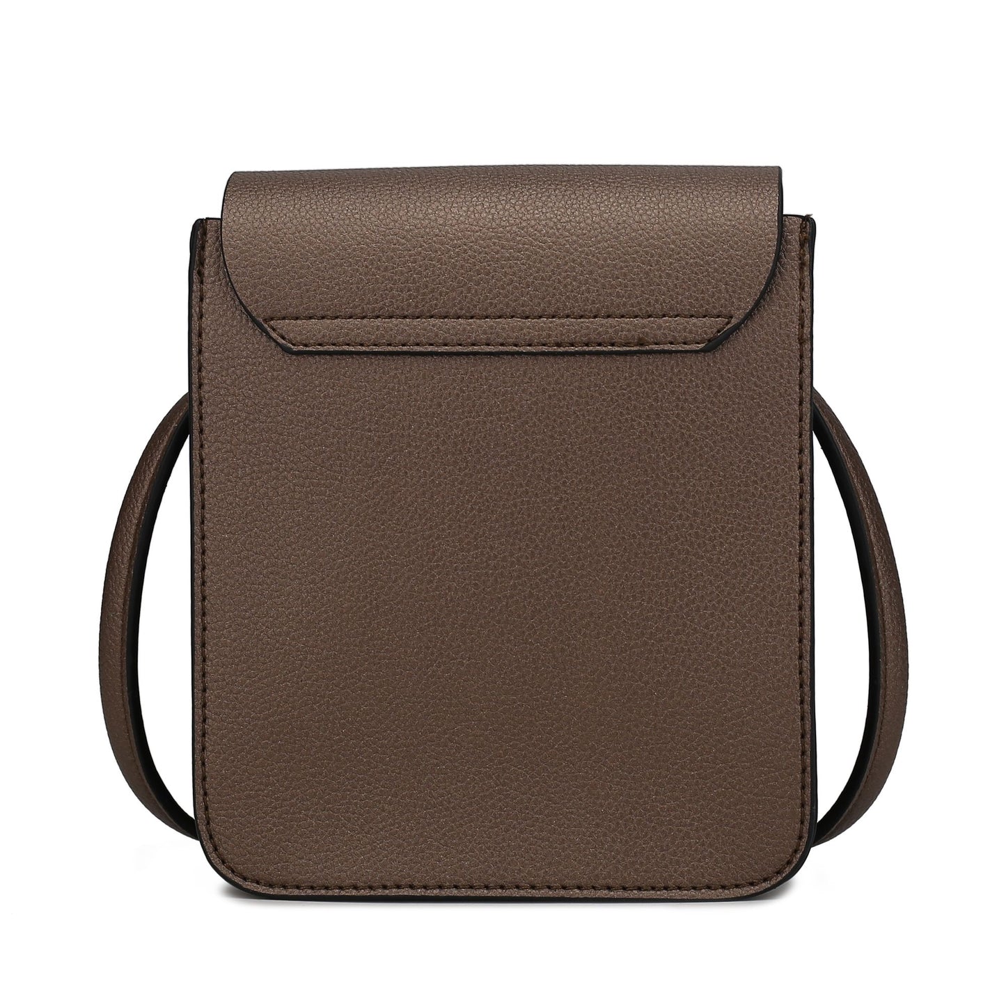 MKF Collection Skylar Messenger Handabag Vegan Leather Womens by Mia K,  colors to choose from