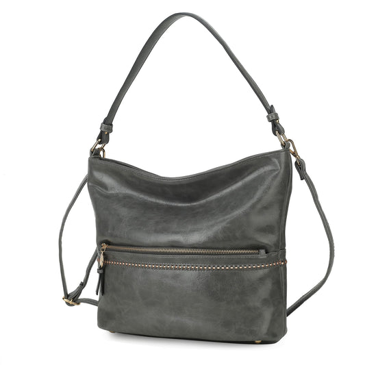 MKF Collection Sierra Hobo Handbag Vegan Leather Womens by Mia K