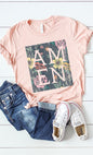 Floral Amen Graphic Tee